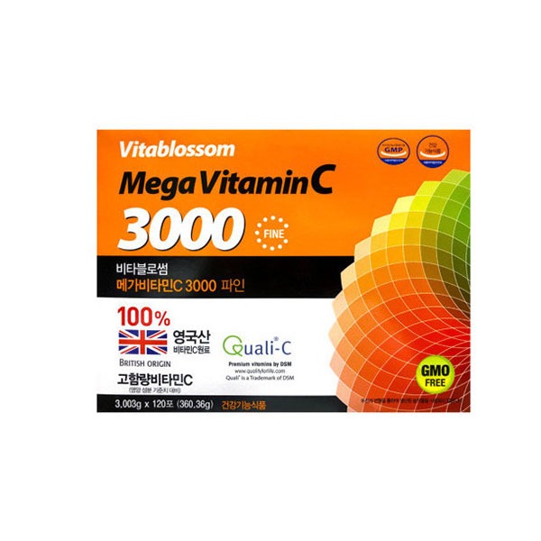 비타블로썸 메가비타민C3000 120포